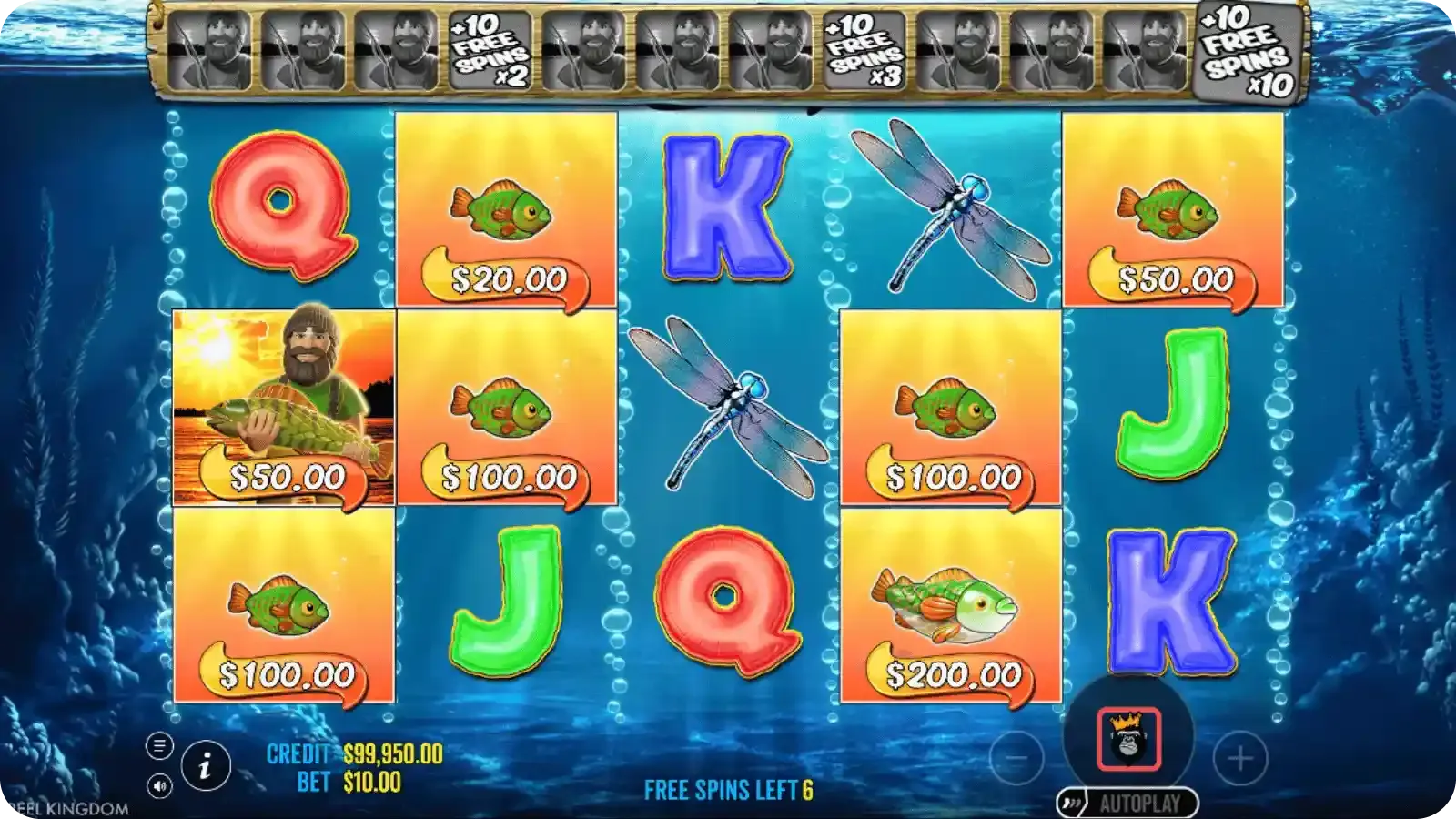 Dynamite feature in game Big Bass Bonanza